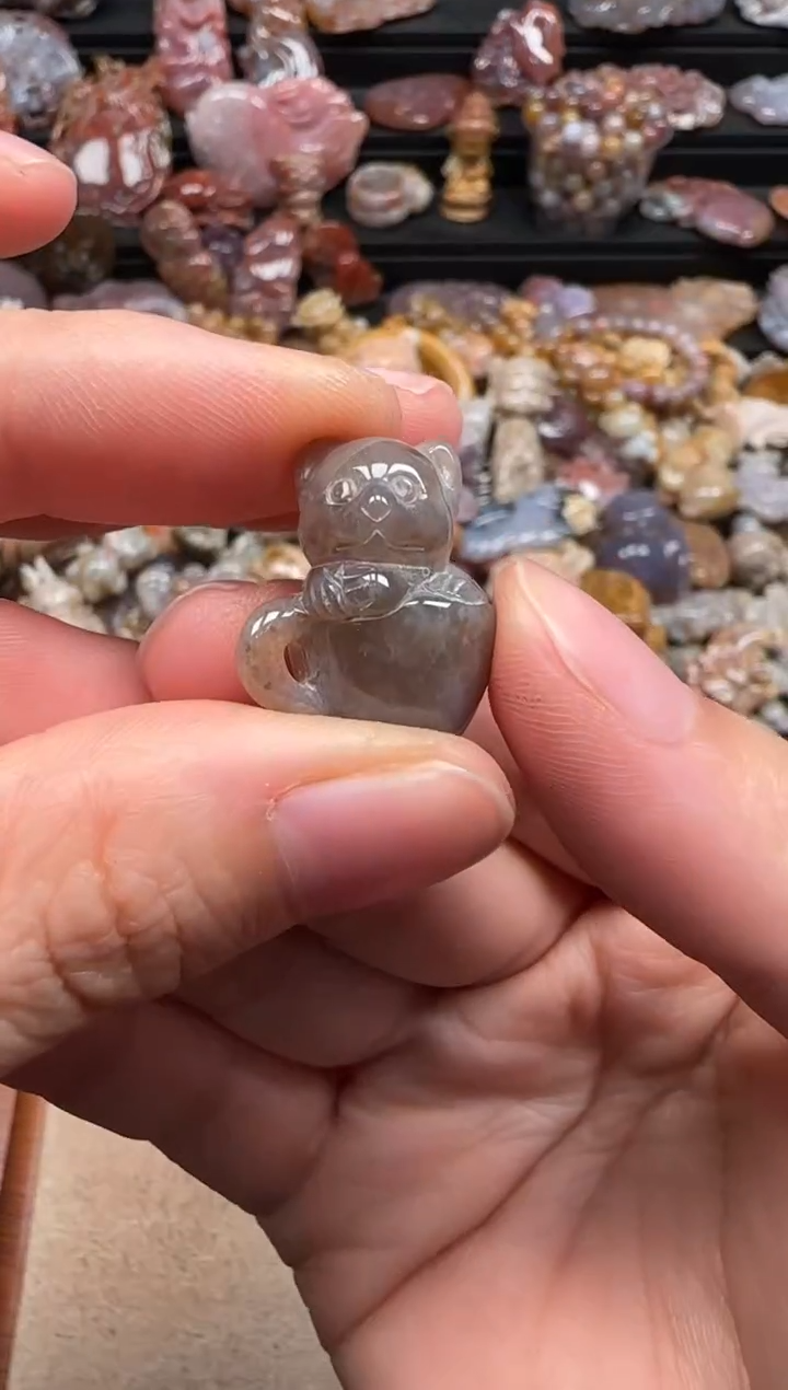 【闪购商品】硅化珊瑚（珊瑚玉）颈饰未镶嵌446