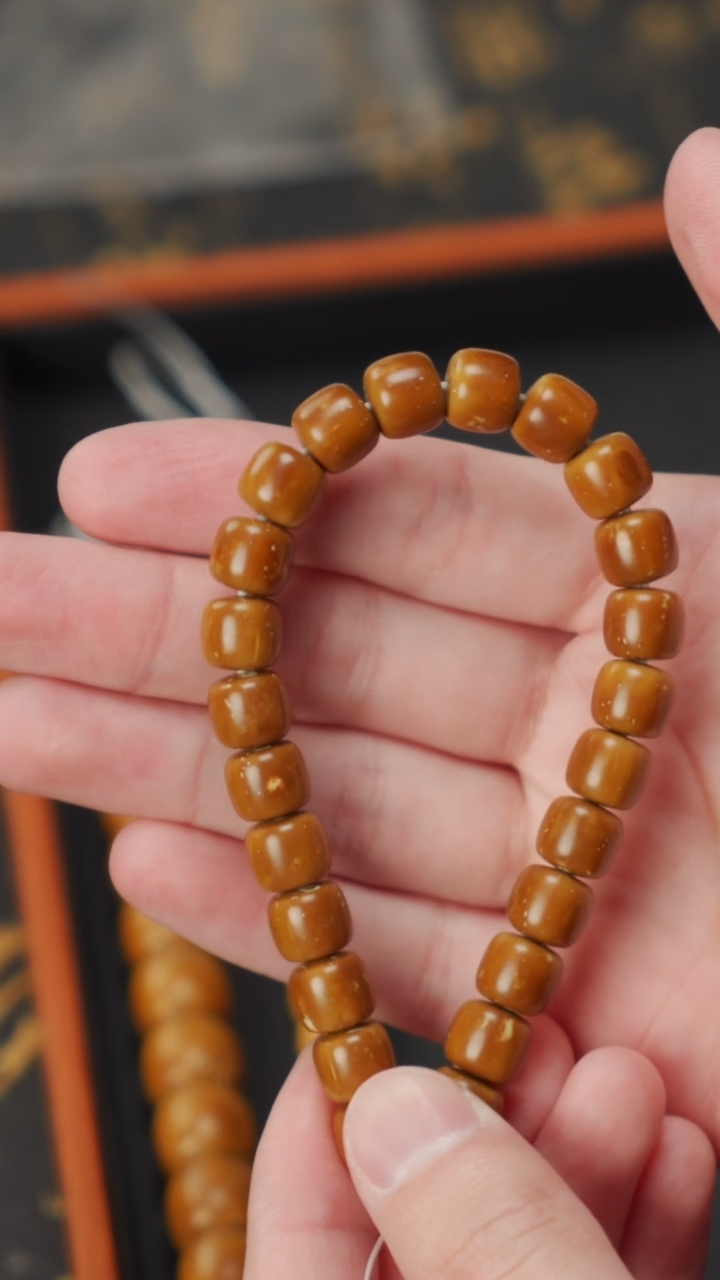 【闪购商品】紫金鼠手串咖皮纯肉实心老型9.4*/