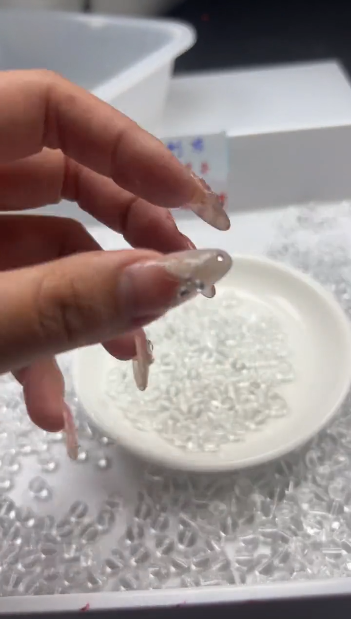 未镶嵌颈饰水晶w928白水晶6mm*50颗