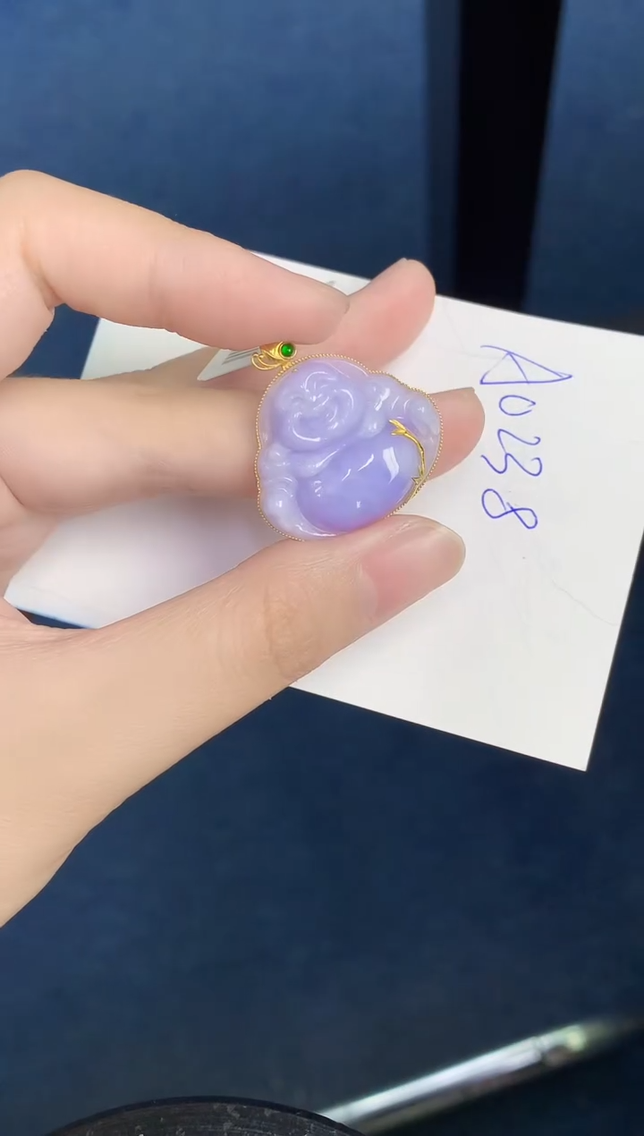 【闪购商品】翡翠颈饰18K金镶嵌000000000