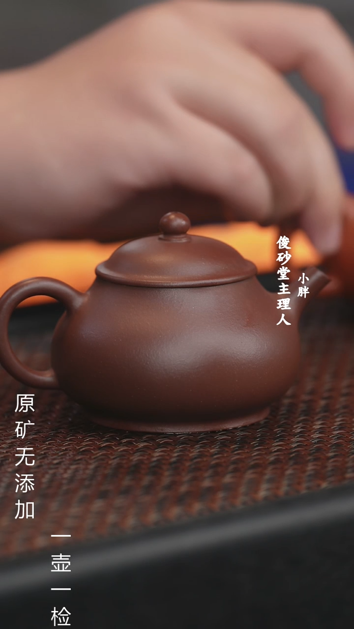 【闪购商品】原矿紫砂一壶一检
