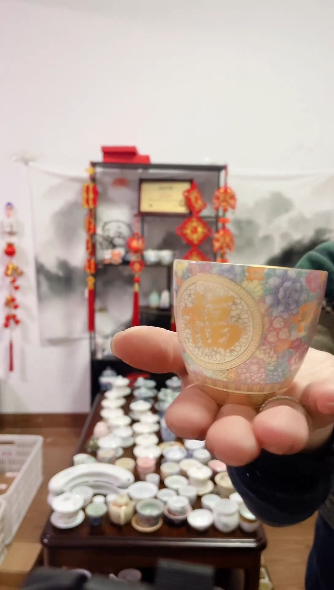 【闪购商品】【瓷心匠物】直播间福利专款珐琅彩暖手杯