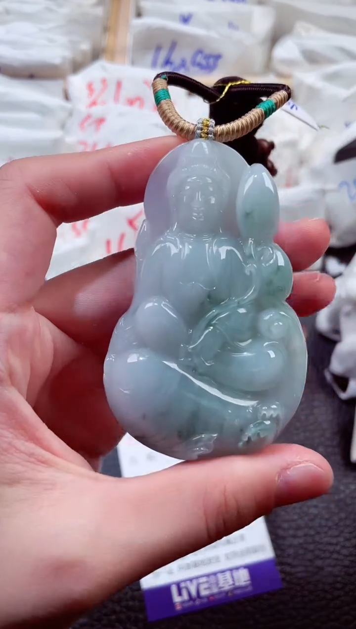 翡翠未镶嵌颈饰00000603