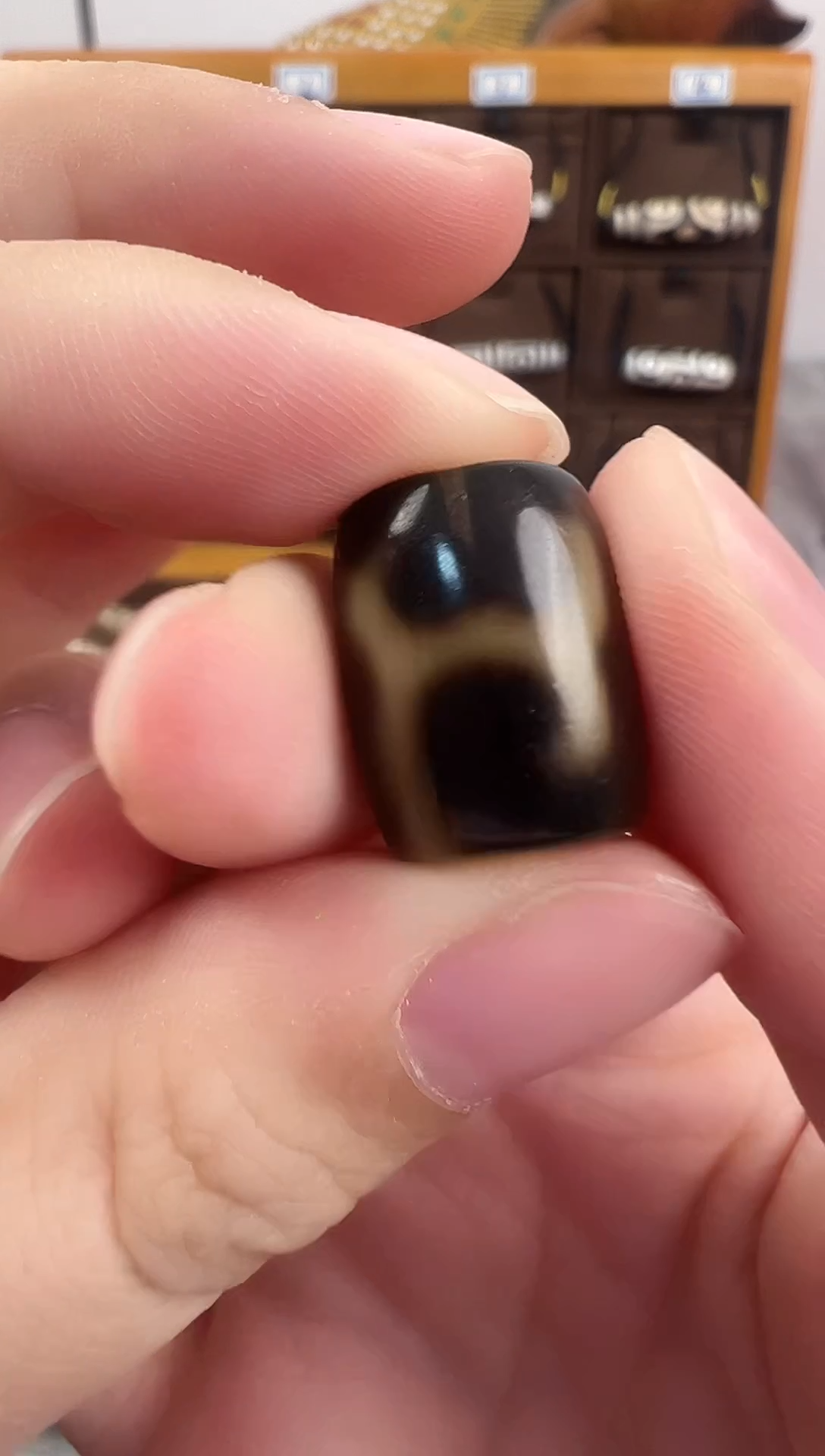 玛瑙/玉髓（覆膜）颈饰未镶嵌154..（微瑕随机发货）