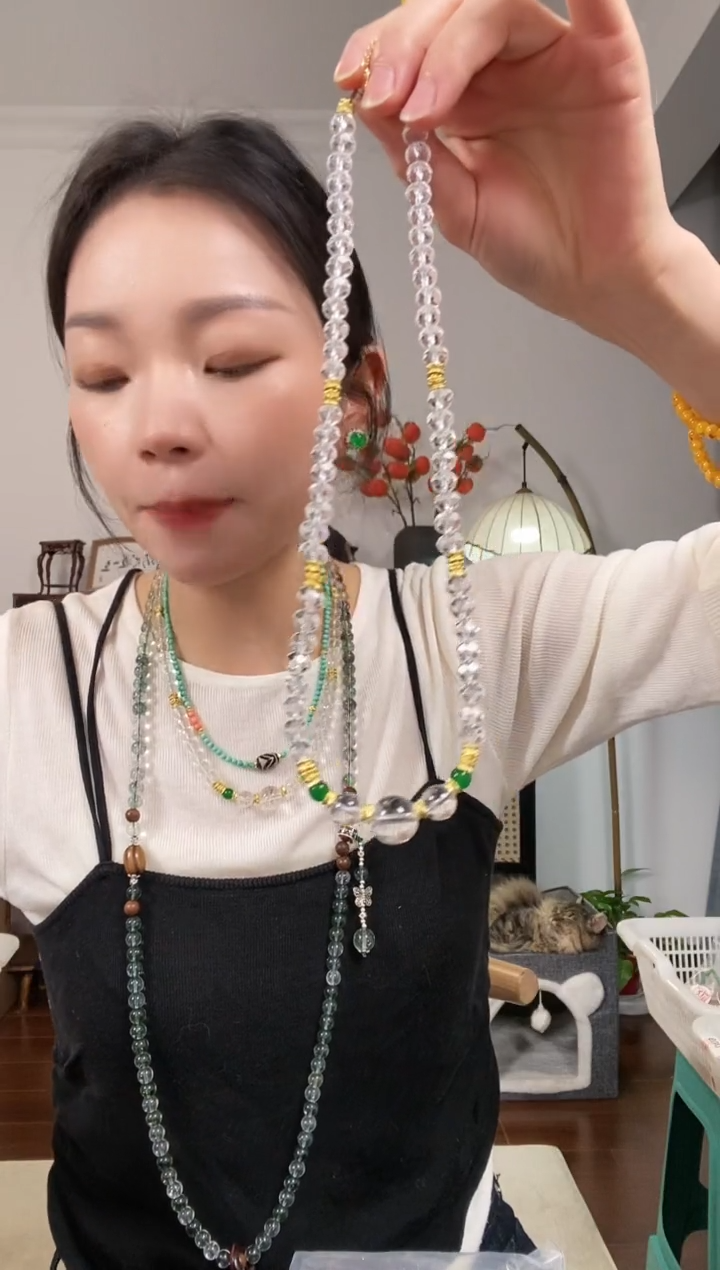 【闪购商品】琥珀颈饰未镶嵌A586AAAAA