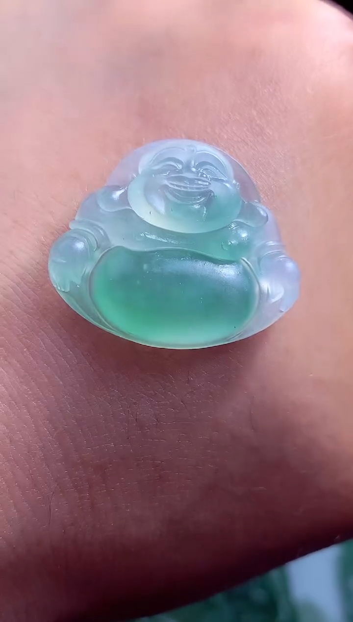 定制翡翠未镶嵌翡翠毛货定制