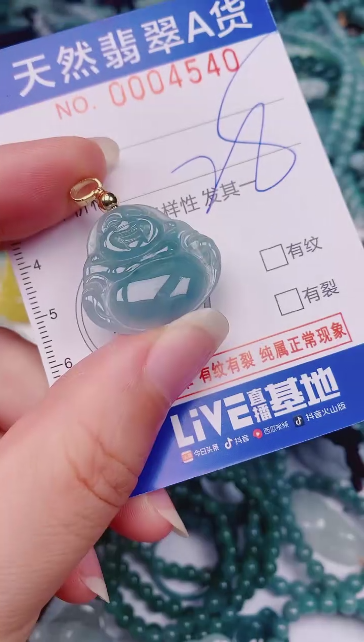 颈饰未镶嵌翡翠00004540