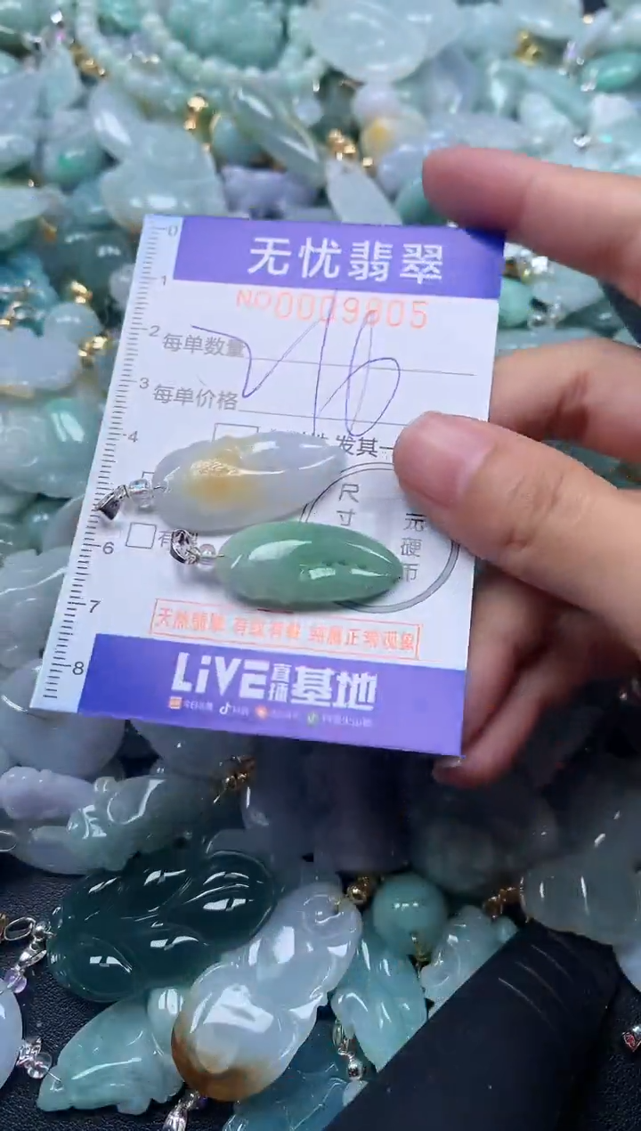 颈饰未镶嵌翡翠9805