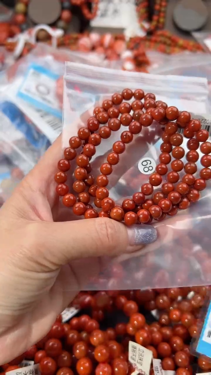 【闪购商品】南红玛瑙手串未镶嵌7