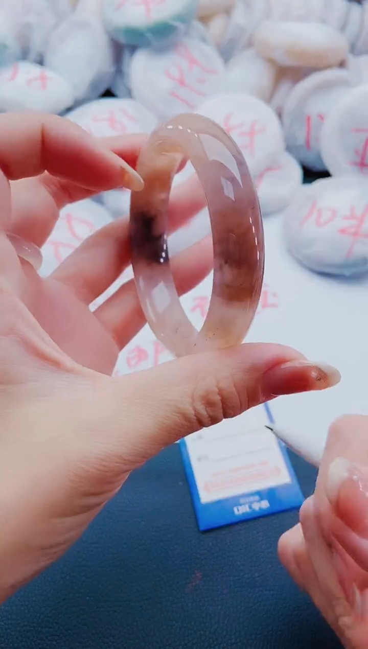 未镶嵌手镯石英质玉K28-58-59