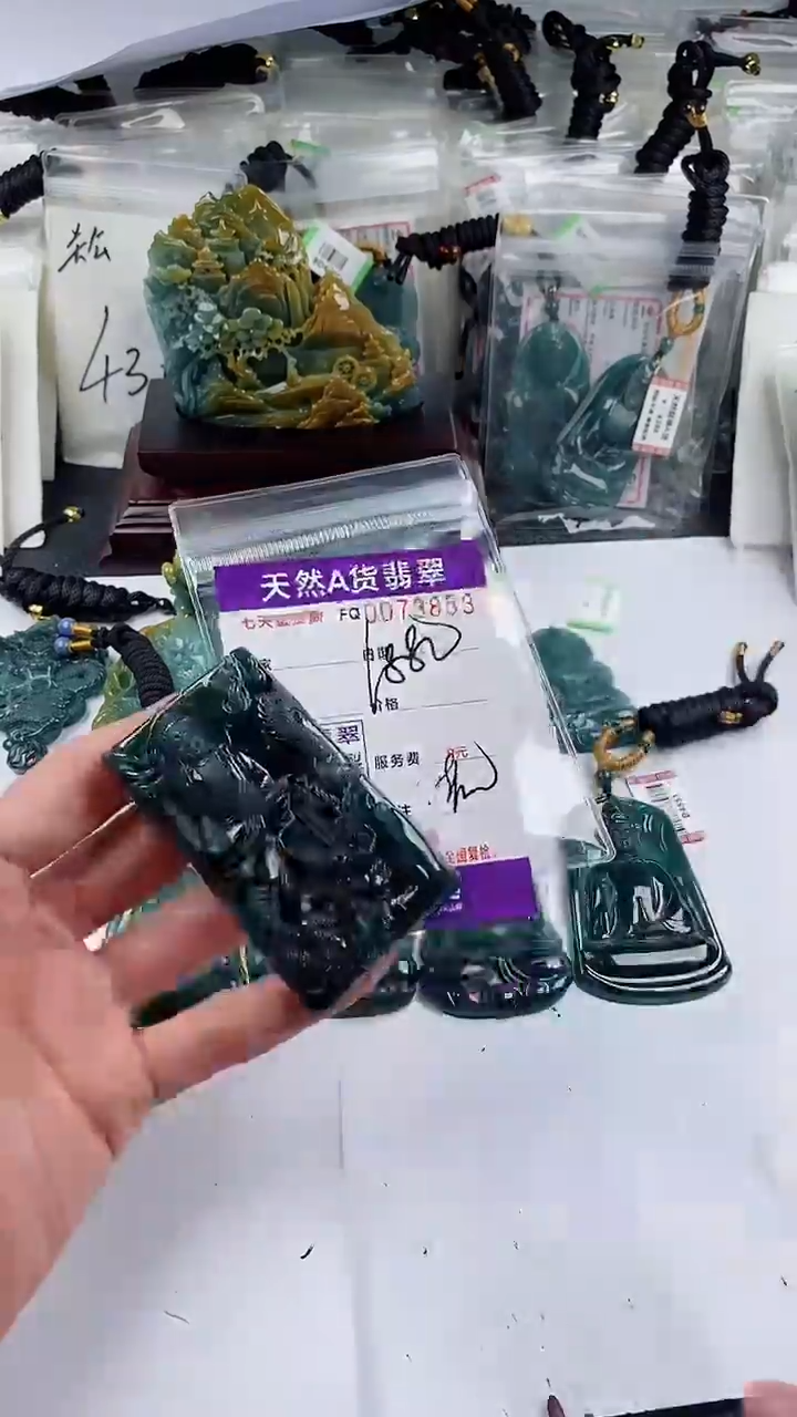 【闪购商品】翡翠颈饰未镶嵌           