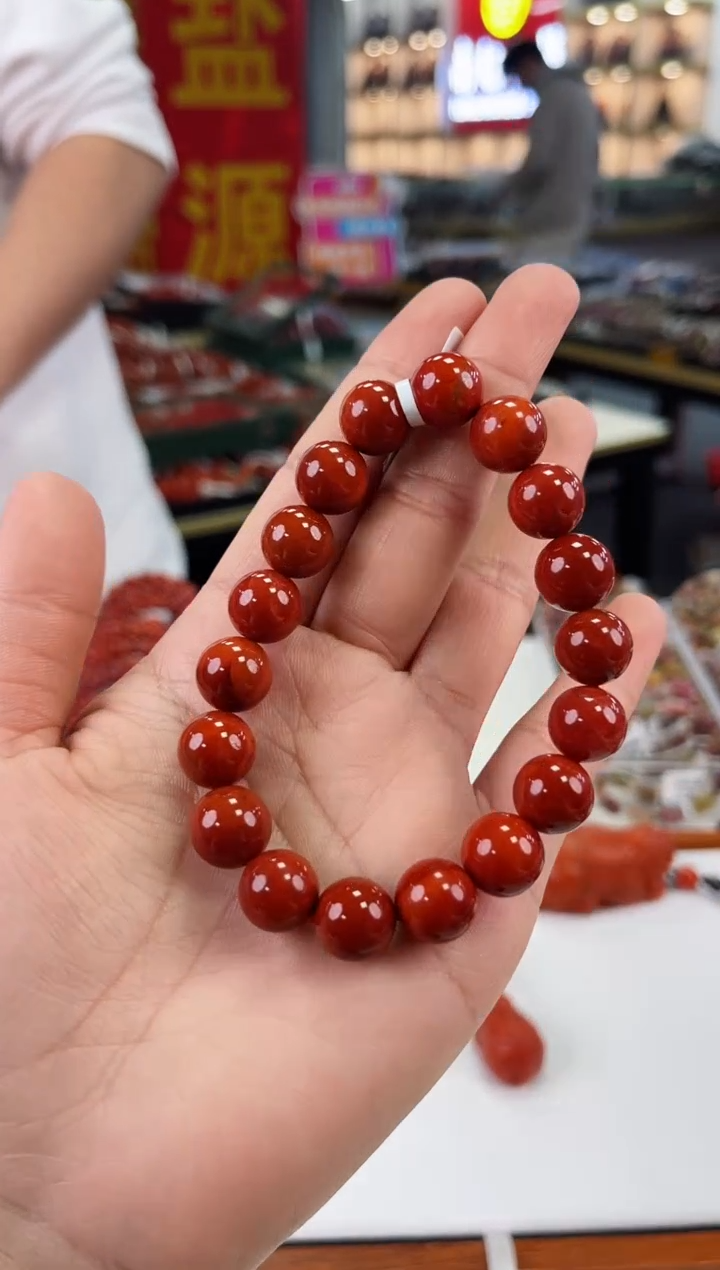 【闪购商品】南红玛瑙瓦西手串11+未镶嵌一个/条