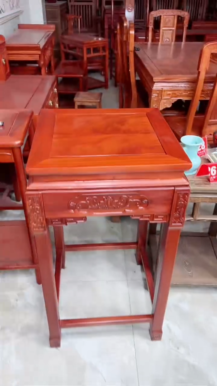 花梨木类成套家具大果紫檀处理高花架