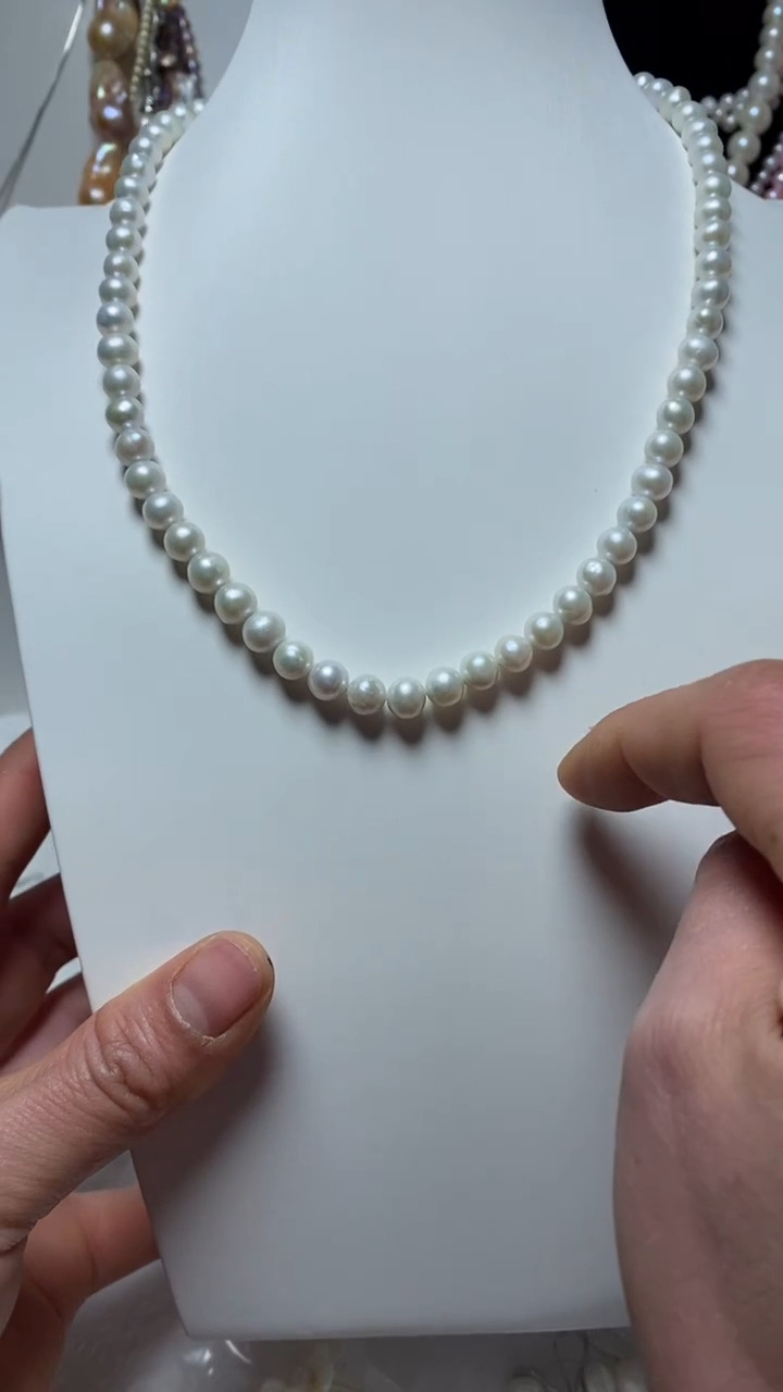 【闪购商品】淡水珍珠颈饰未镶嵌1
