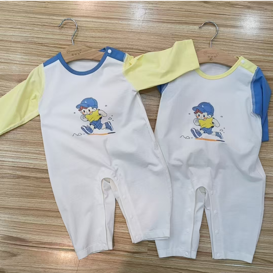 Y06儿童连体哈衣爬服