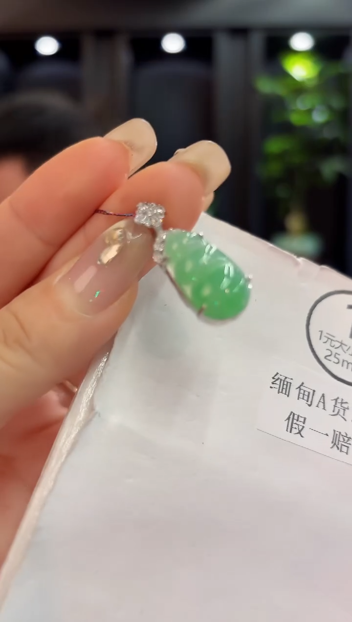 吊坠(不含链)未镶嵌翡翠 缅料A货/支持复检/一件