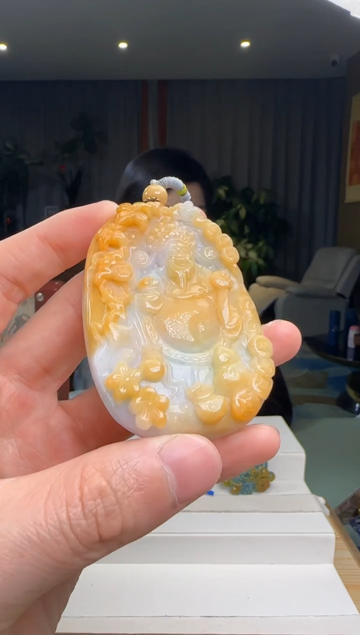 【闪购商品】翡翠吊坠(不含链)未镶嵌DY@@960Q3J14755