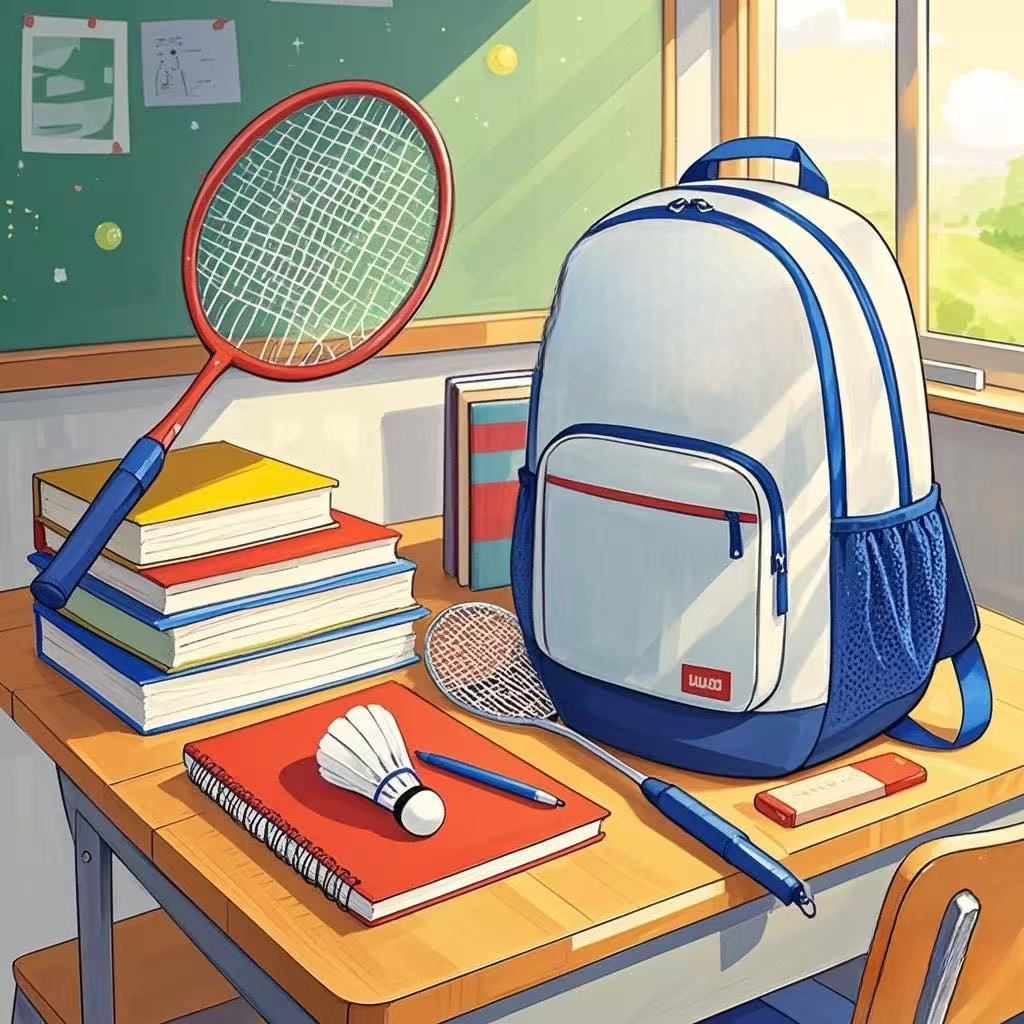 双肩包男女运动户外百搭简约潮流韩版双肩背1