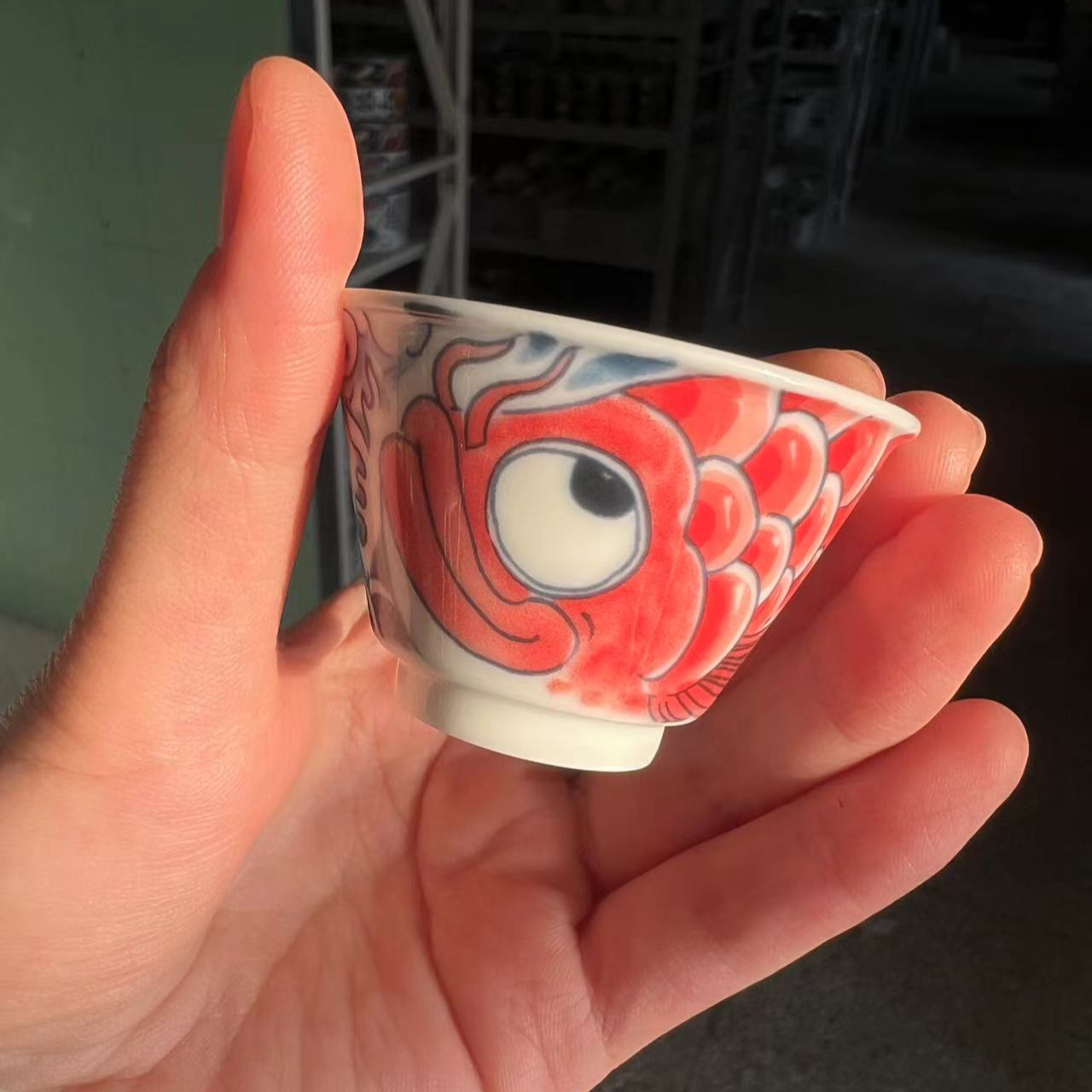 昨明预售链接国潮国风陶瓷茶杯客杯