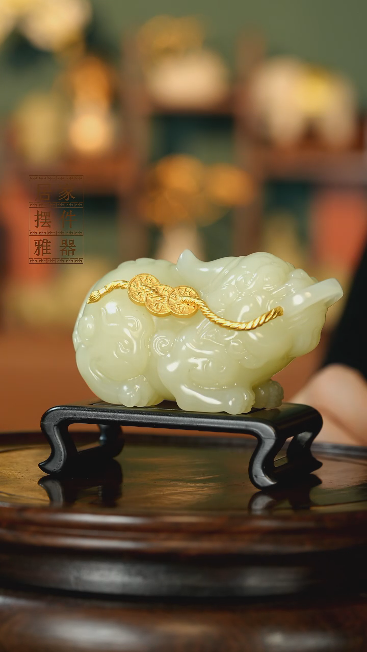 玉《瑞兽貔貅》摆件