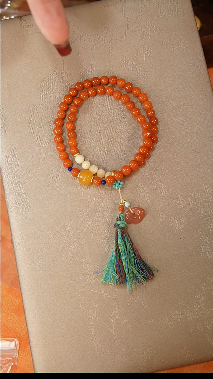 【闪购商品】南红玛瑙手链未镶嵌手串