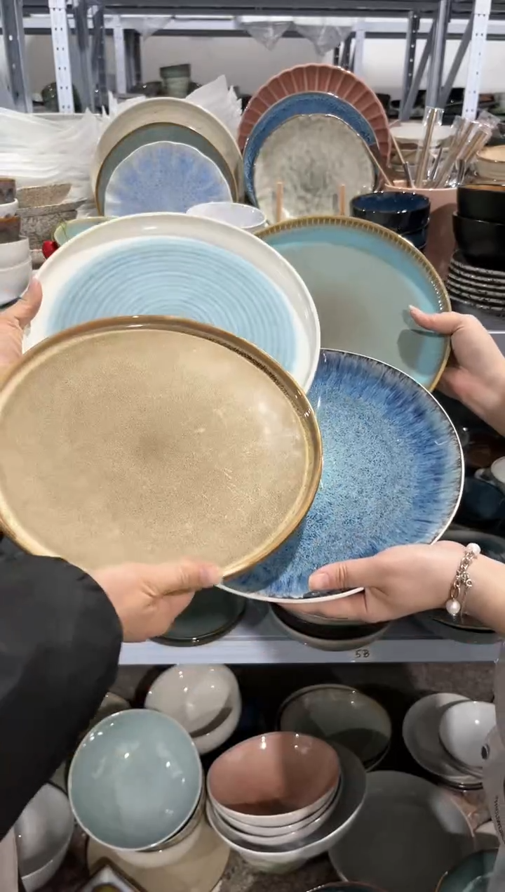 【闪购商品】瓷片外贸尾货瑕疵满20包邮X4 大盘组合