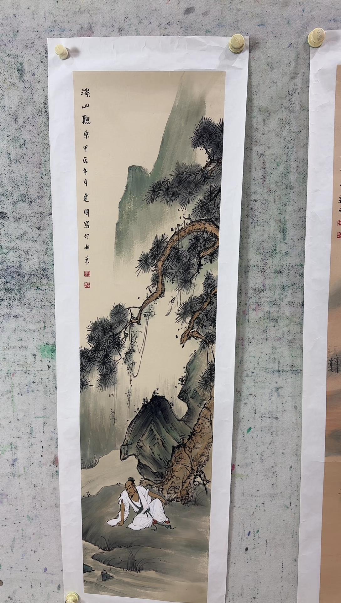 【闪购商品】绘画童建明山水画作品4平尺_订金
