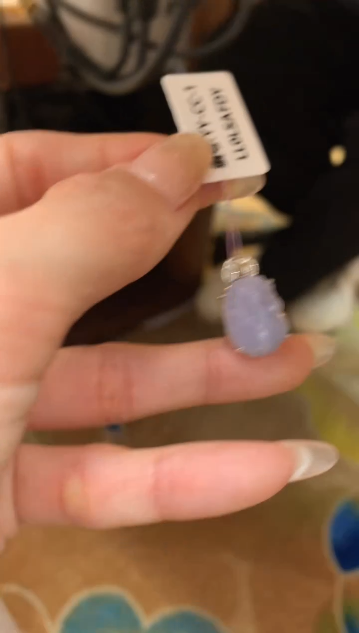 【闪购商品】翡翠颈饰18K金镶嵌貔貅