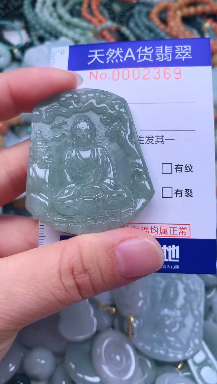 颈饰未镶嵌翡翠天然翡翠
