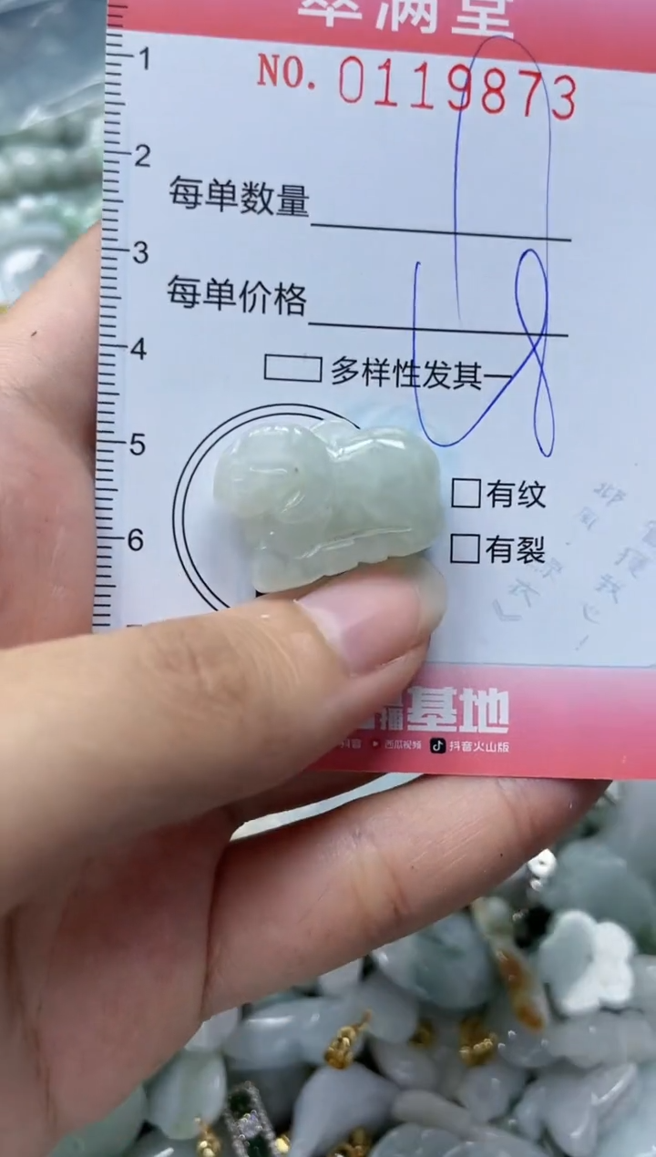 【闪购商品】翡翠未镶嵌颈饰闪购0119873