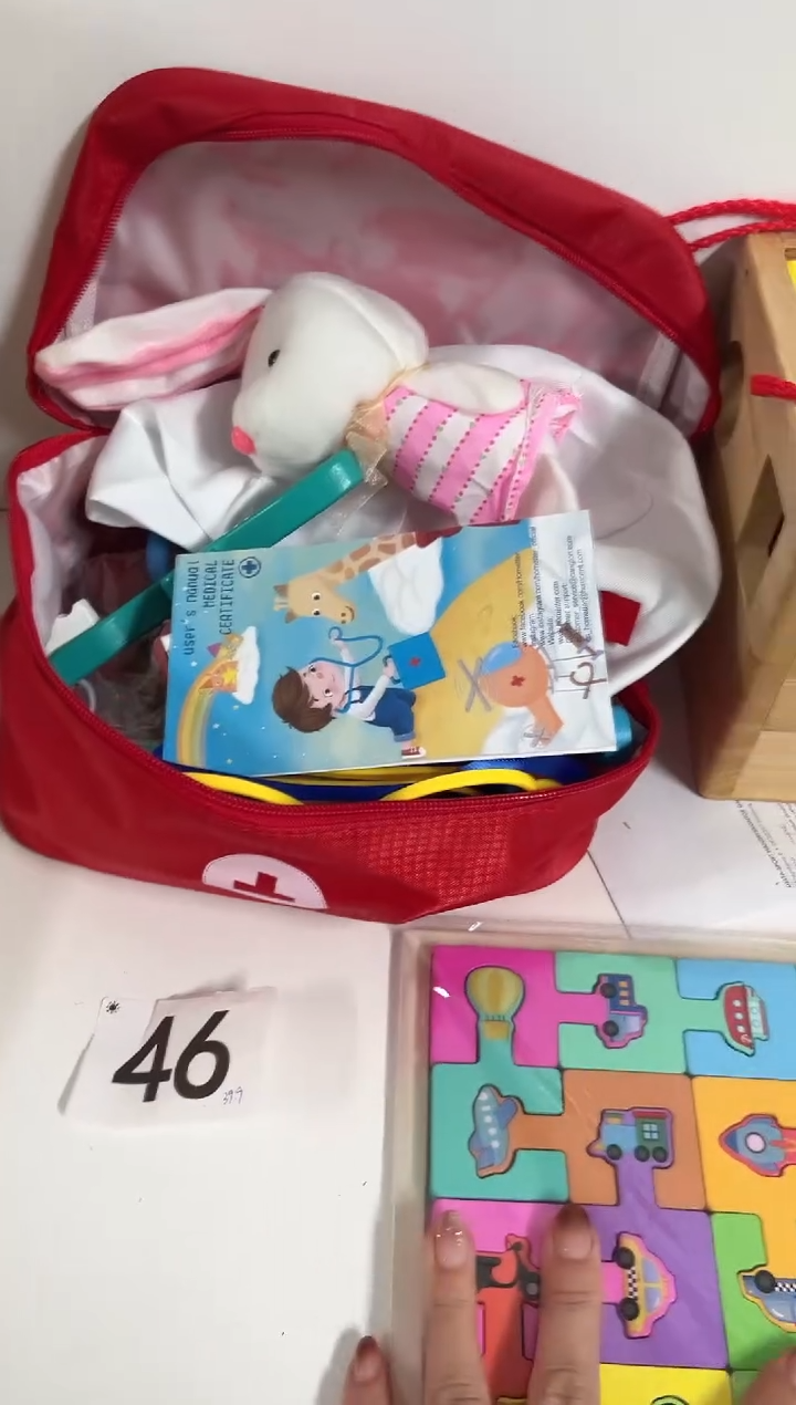 木小兔子医疗包玩具