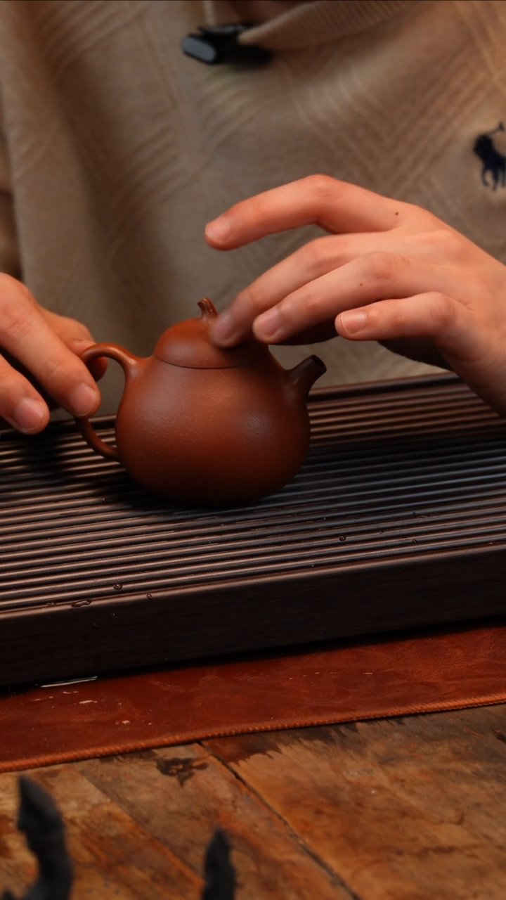 【闪购商品】紫砂茶壶降坡泥茄瓜