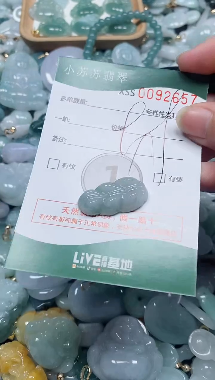 【闪购商品】翡翠颈饰未镶嵌闪购商品0092657