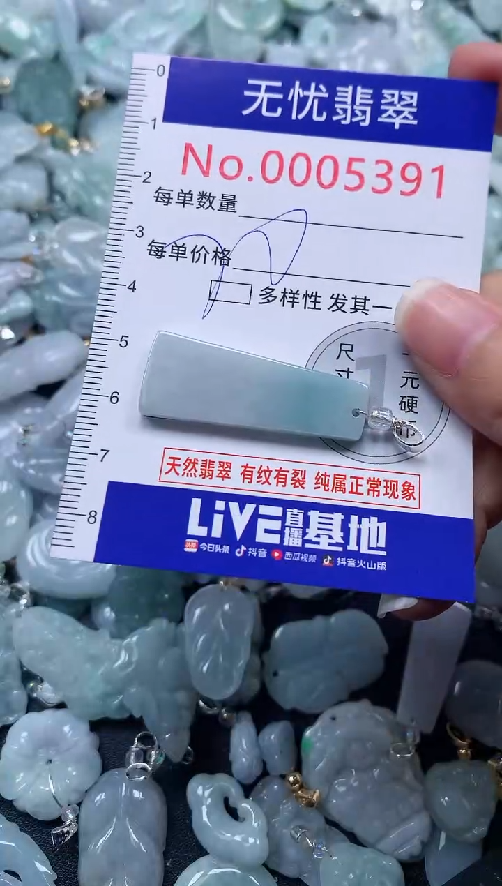 颈饰未镶嵌翡翠5391