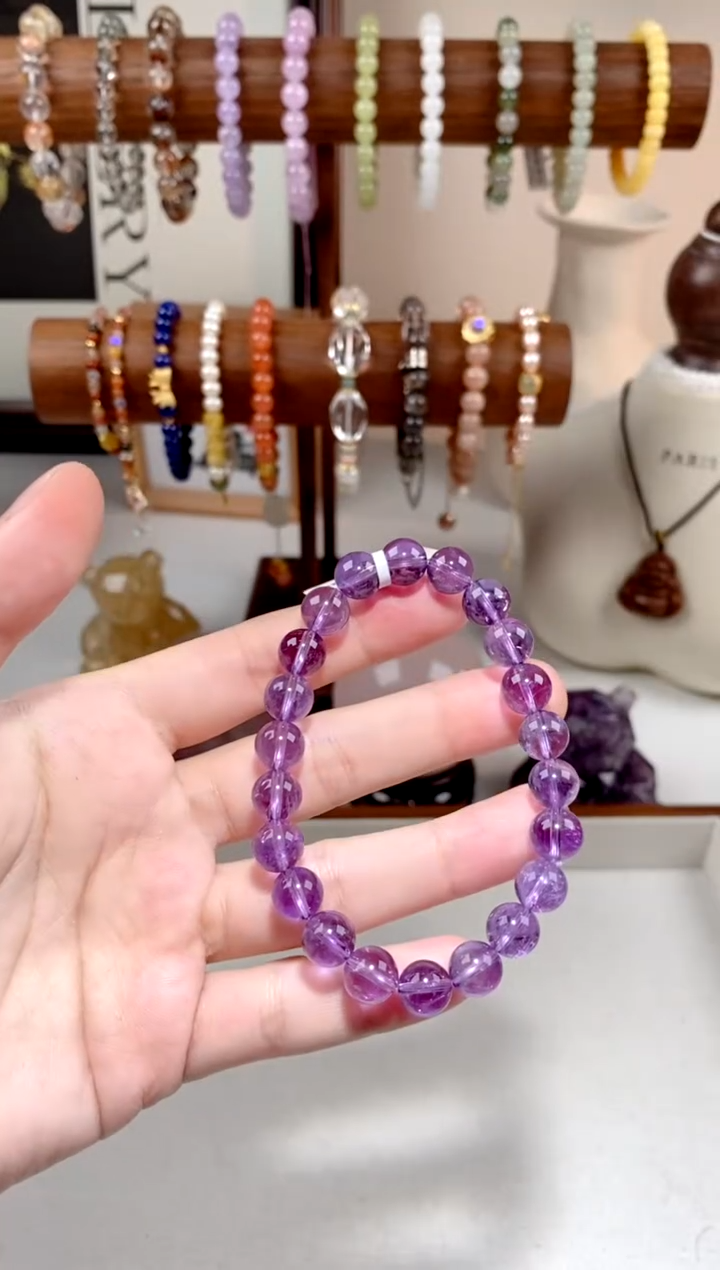 【闪购商品】水晶手链未镶嵌紫水晶