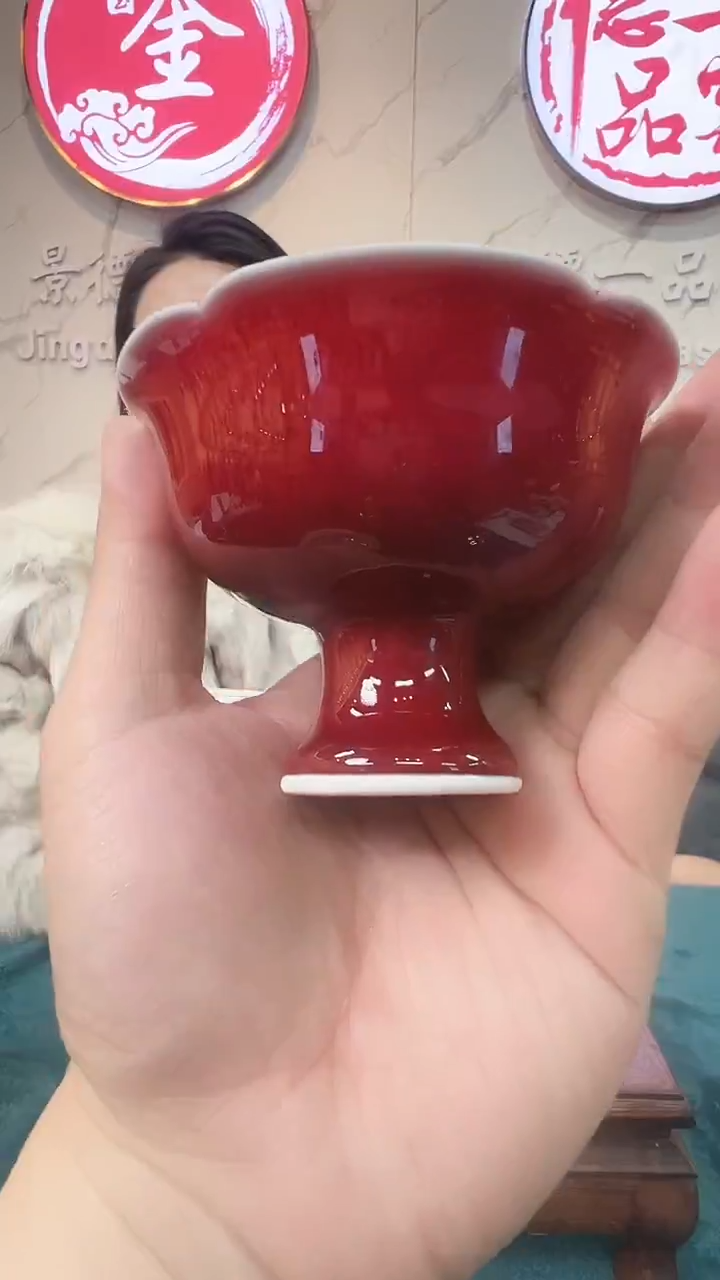 摆件陶景德镇陶瓷青花摆件11