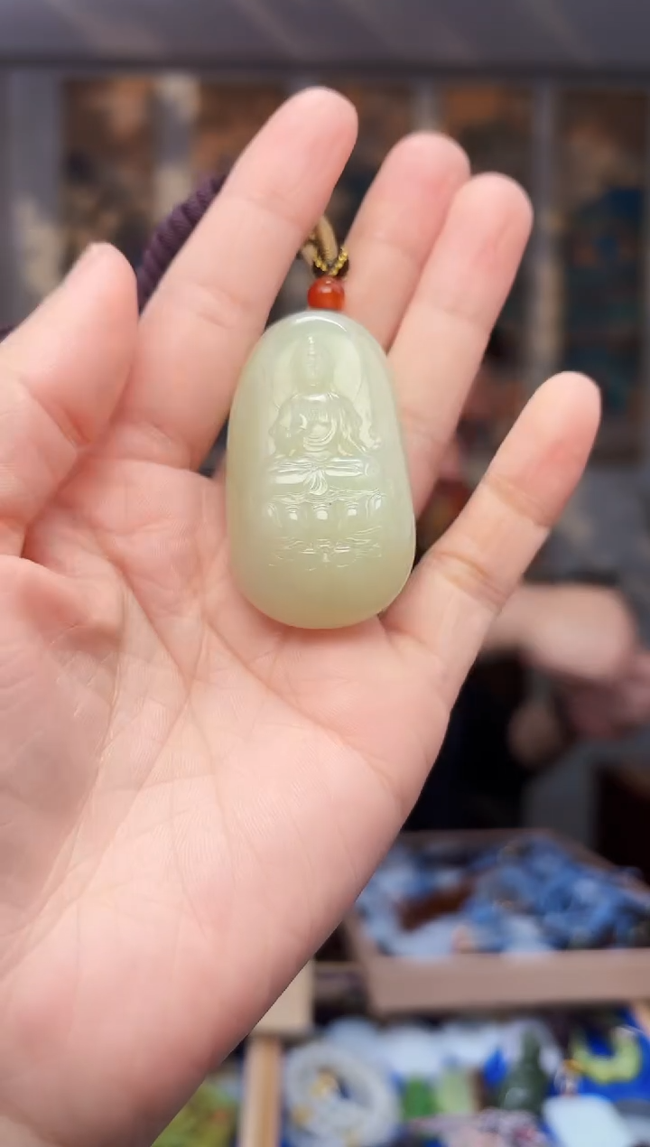 【闪购商品】和田玉颈饰未镶嵌拍一发一