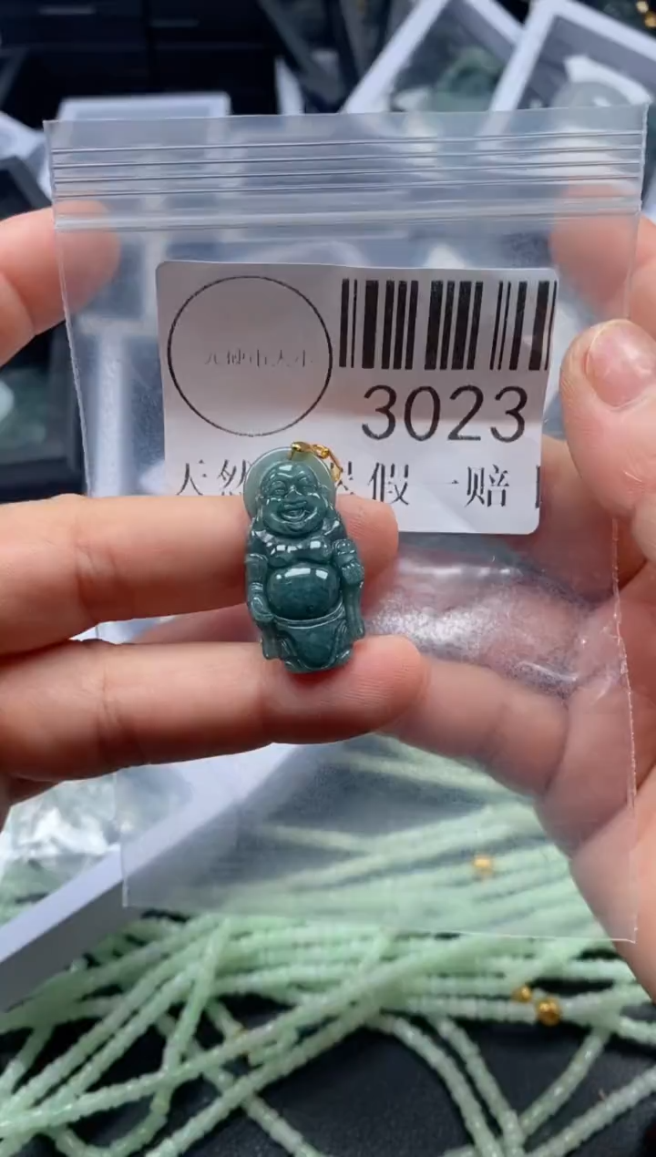 吊坠(不含链)未镶嵌翡翠3023