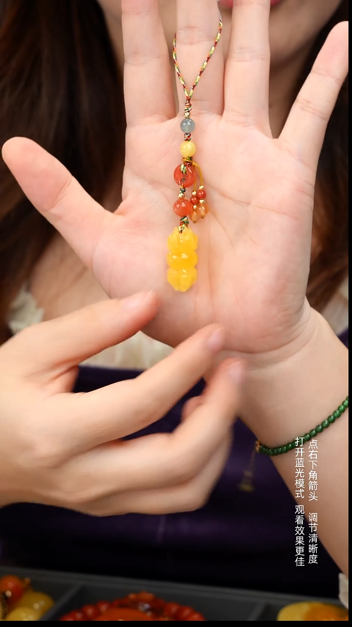 蜜蜡颈饰未镶嵌1111111