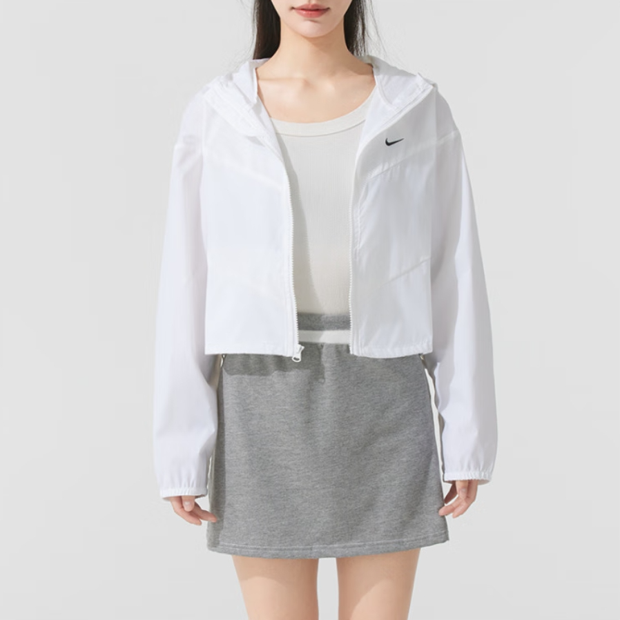 NIKE/耐克女子夏季新款休闲百搭时尚户外运动梭织夹克HJ1183100