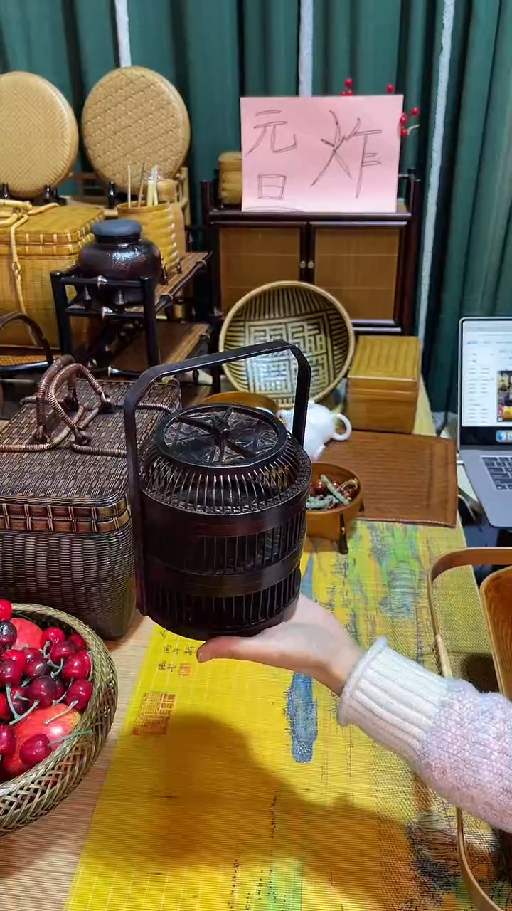 竹编工艺品茶道零配