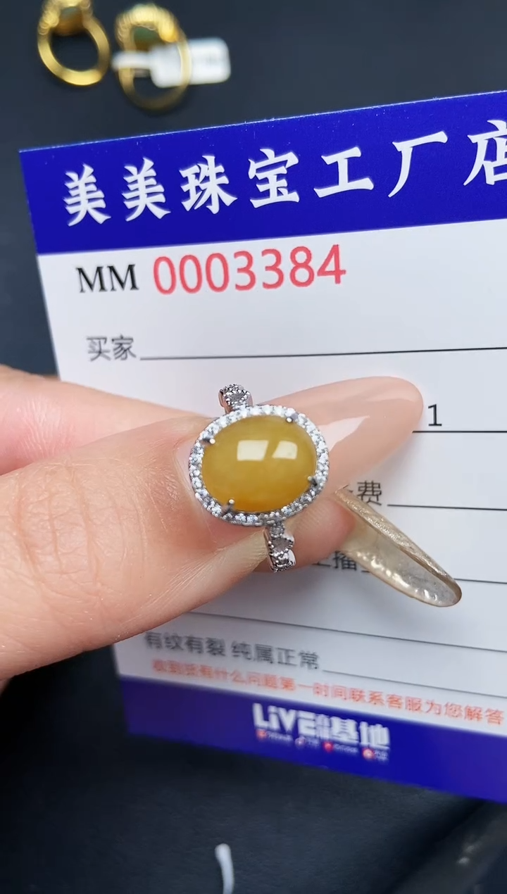 【闪购商品】翡翠颈饰银S925镶嵌3384