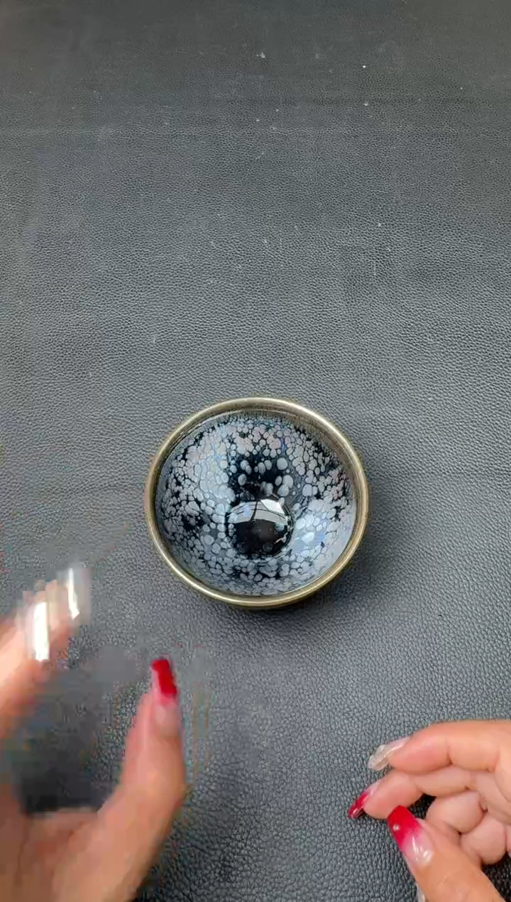 【闪购商品】茶盏李学有油滴盏78