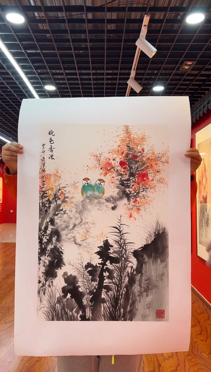 国画张建伟老师国画作品