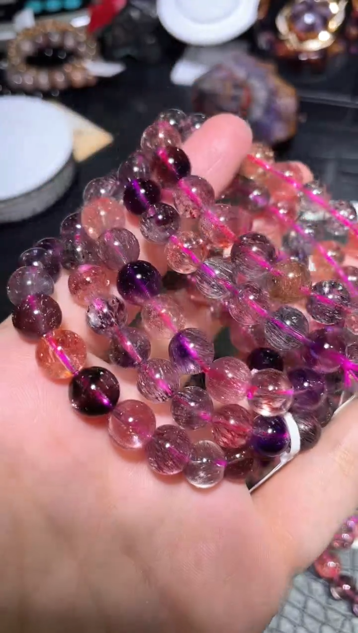 【闪购商品】水晶手链未镶嵌超七单圈A9（多样性发其一）