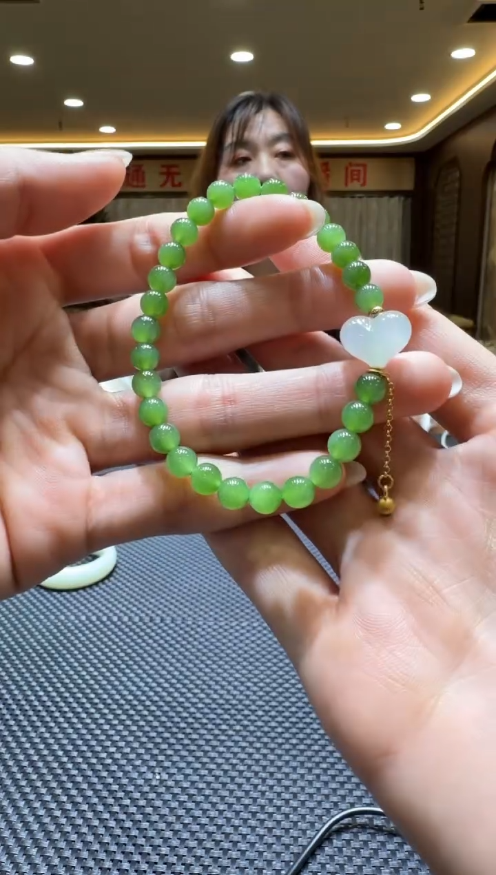 颈饰未镶嵌和田玉手串（多样性发一）