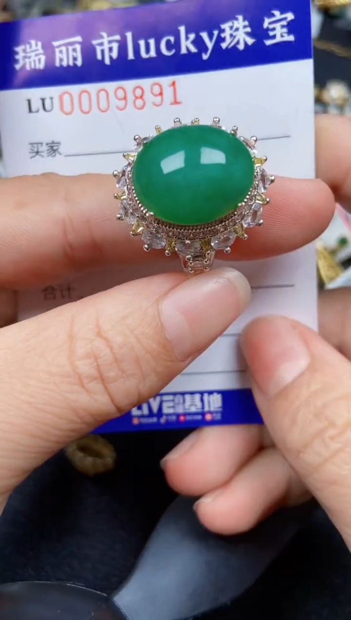 【闪购商品】翡翠颈饰未镶嵌9891铜托