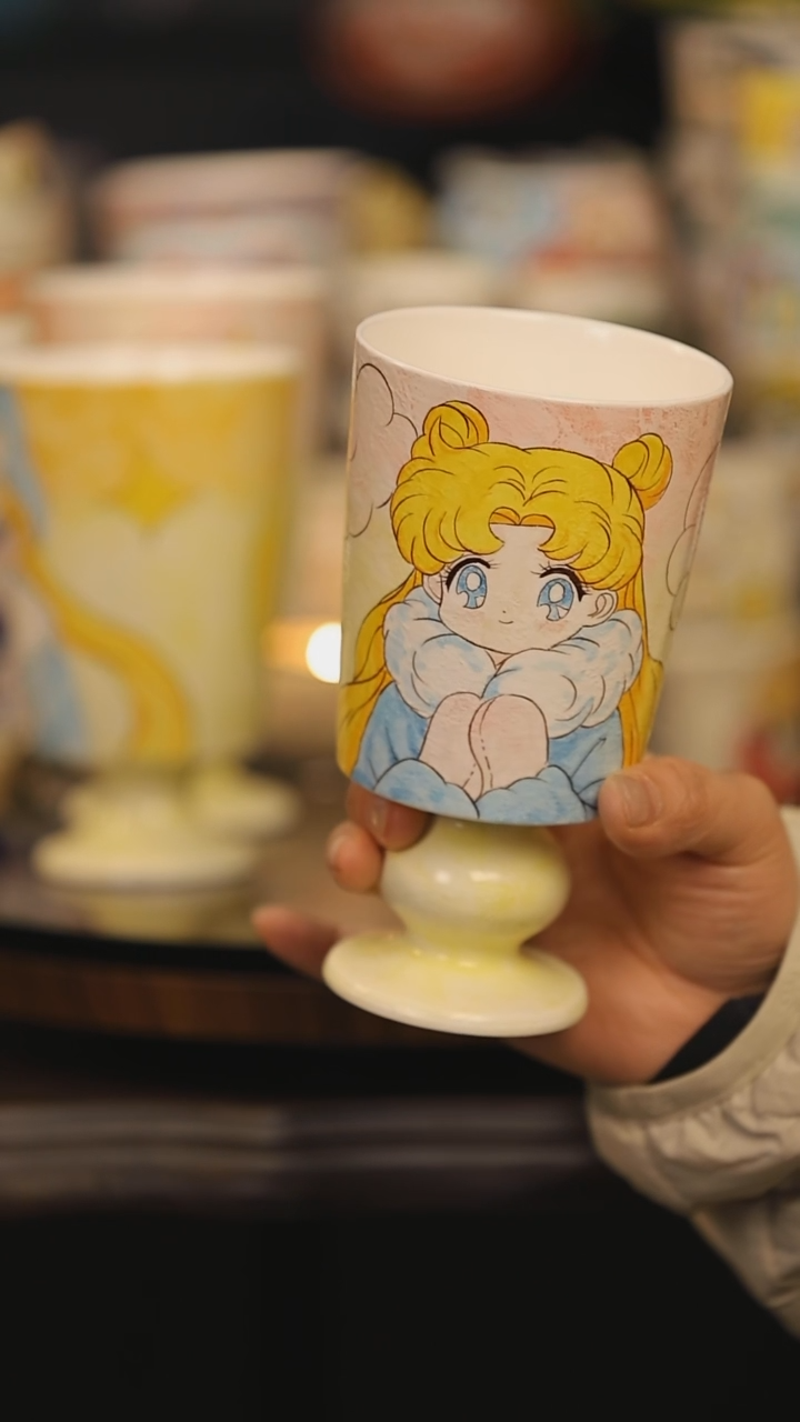 【闪购商品】摆件景德镇釉下彩绘设计师款式陶瓷