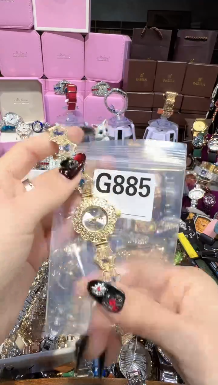 石英机芯不锈钢不锈钢直播定闪专用