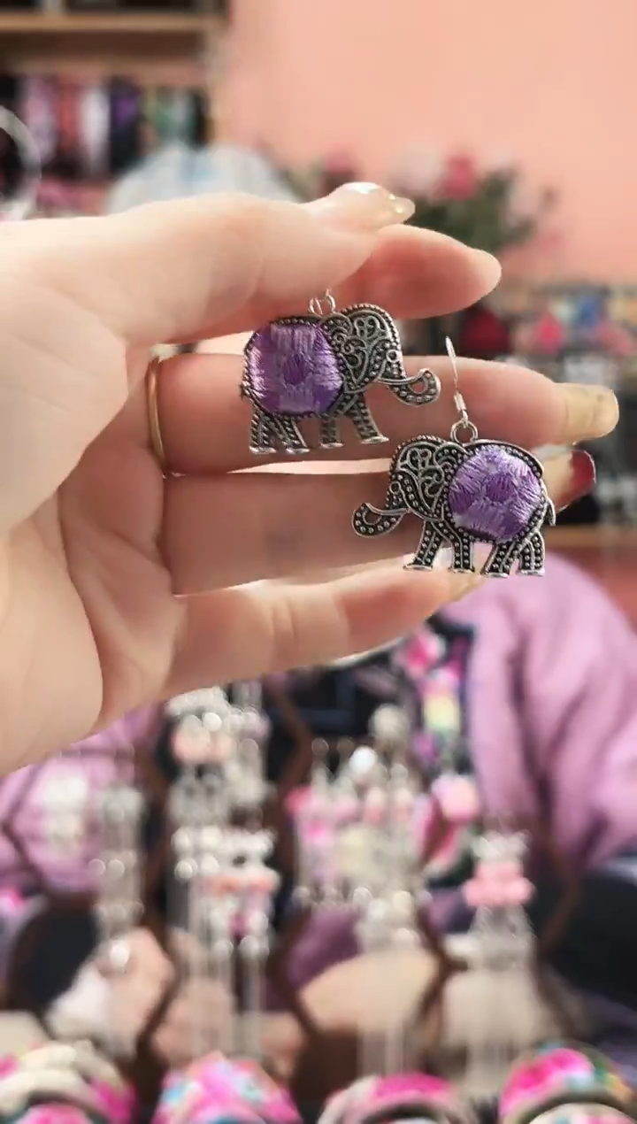 艺枝独绣手工饰品156